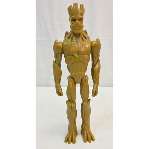 Other - Marvel Guardians of the Galaxy Groot Action Figure Brown Poseable 12 Inch Toy
